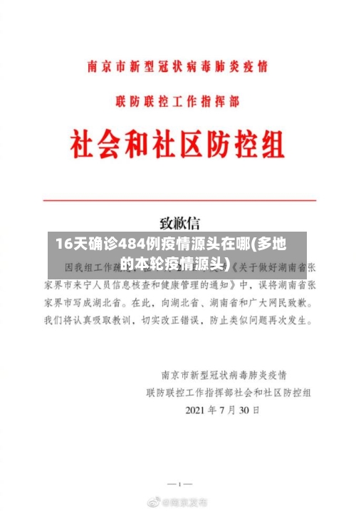16天确诊484例疫情源头在哪(多地的本轮疫情源头)-第2张图片