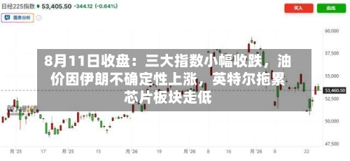 8月11日收盘：三大指数小幅收跌	，油价因伊朗不确定性上涨，英特尔拖累芯片板块走低-第1张图片