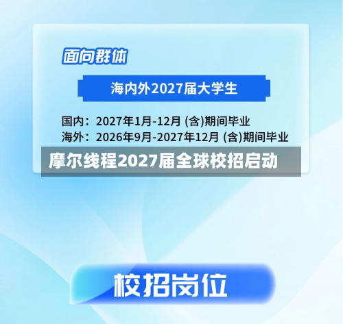 摩尔线程2027届全球校招启动-第3张图片