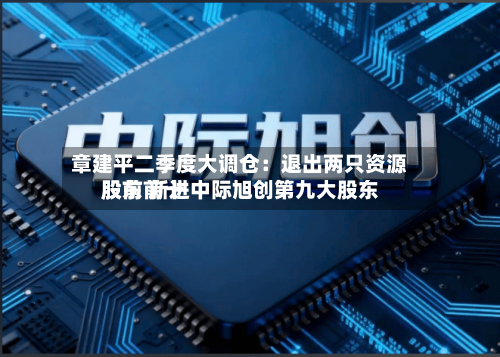 章建平二季度大调仓：退出两只资源股前前十股东 新进中际旭创第九大股东
