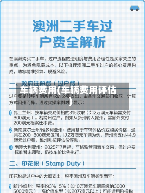 车辆费用(车辆费用评估)-第3张图片