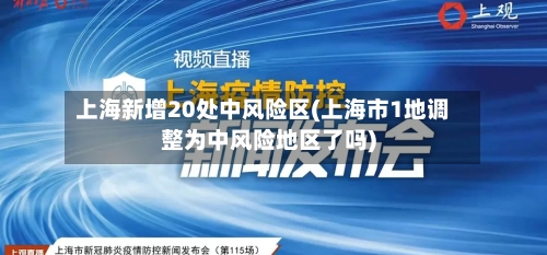上海新增20处中风险区(上海市1地调整为中风险地区了吗)