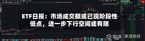 ETF日报：市场成交额或已现阶段性低点，进一步下行空间或有限