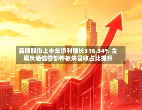 新朋股份上半年净利增长316.34% 金属及通信零部件板块营收占比提升-第2张图片